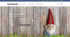 Desktop Screenshot of gnomelands.com