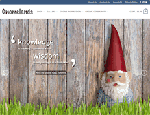 Tablet Screenshot of gnomelands.com